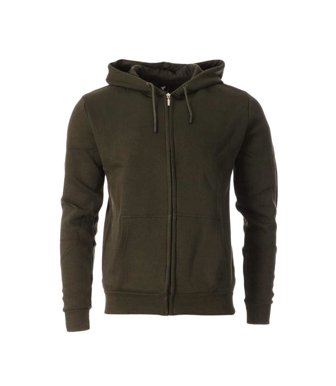 Sweat à zippée gris homme just emporio 520 - s-1