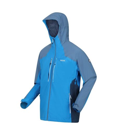 Veste Imperméable Raddick Homme Bleu Indigo Bleu Gris Regatta