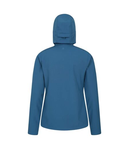 Veste softshell exodus femme bleu Mountain Warehouse