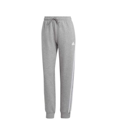 Womens/ladies Future Icons 3 Stripes Tracksuit Bottoms Medium Grey Adidas