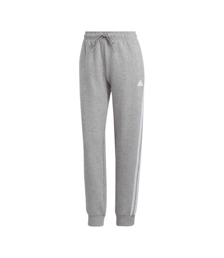 Womens/ladies Future Icons 3 Stripes Tracksuit Bottoms Medium Grey Adidas
