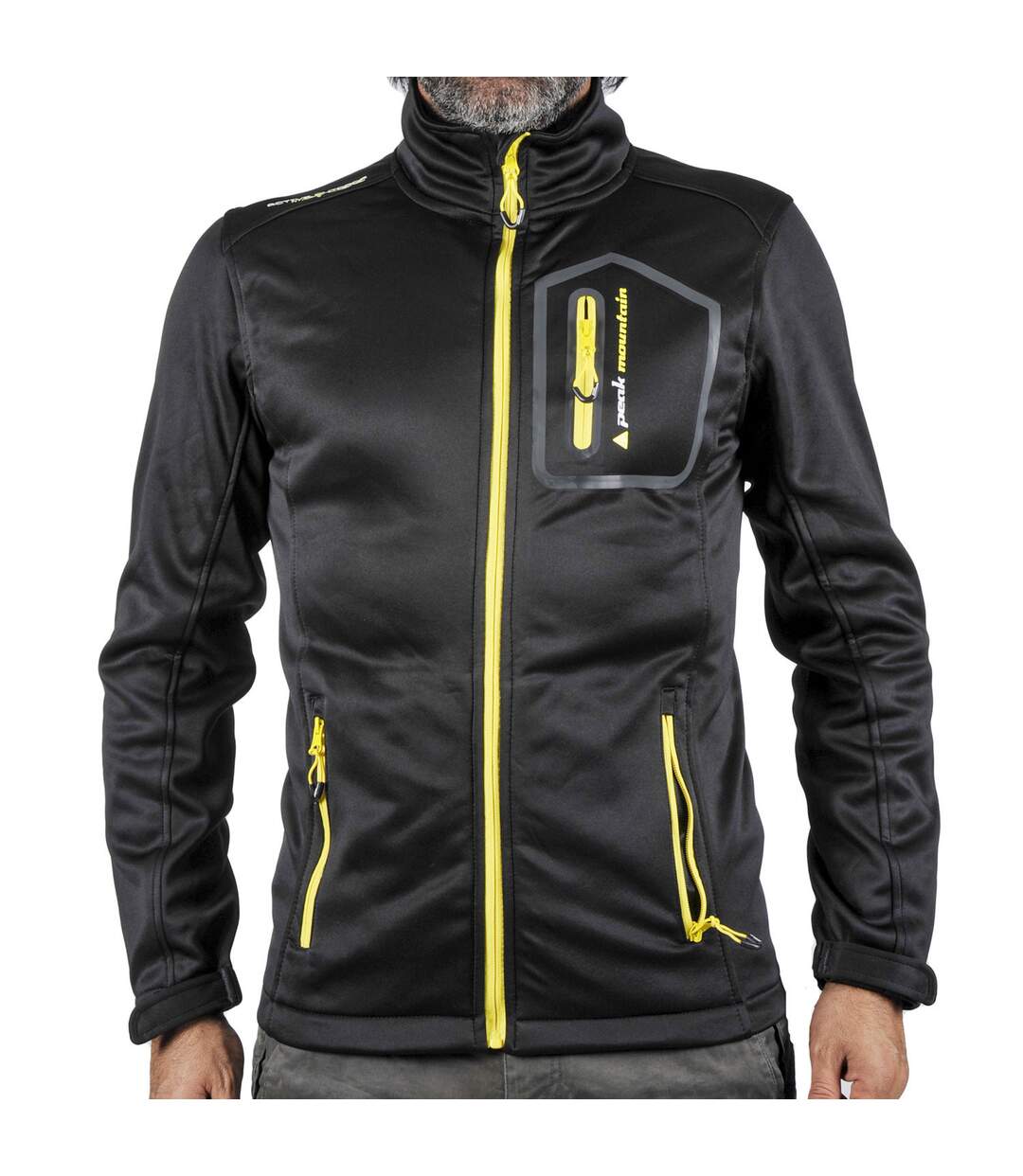 Blouson polar shell homme CRISTOM-1