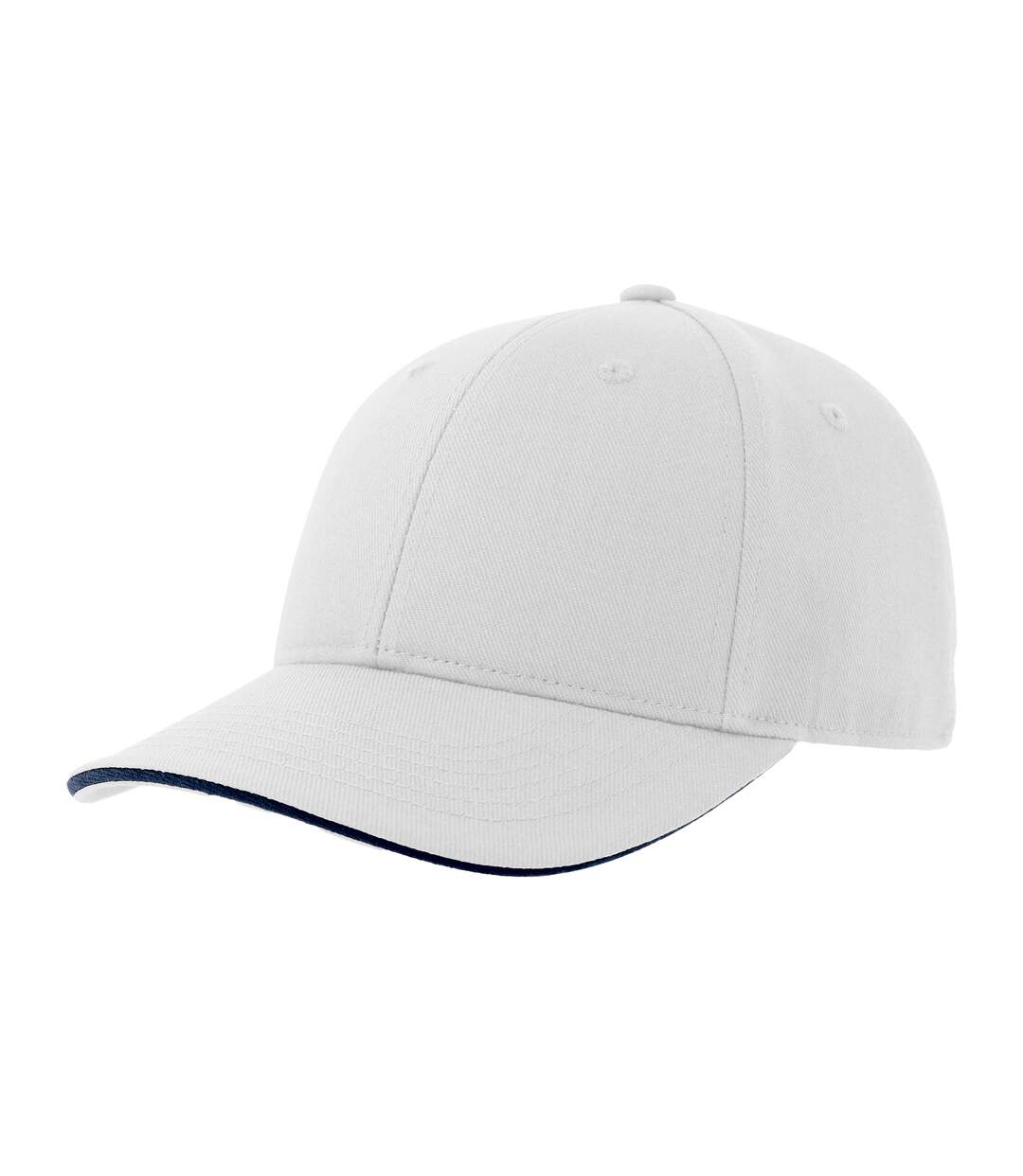 Casquette liberty sandwich adulte blanc / bleu marine Atlantis-1