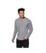 Sweat Homme Gris Foncé Chiné Stedman-1