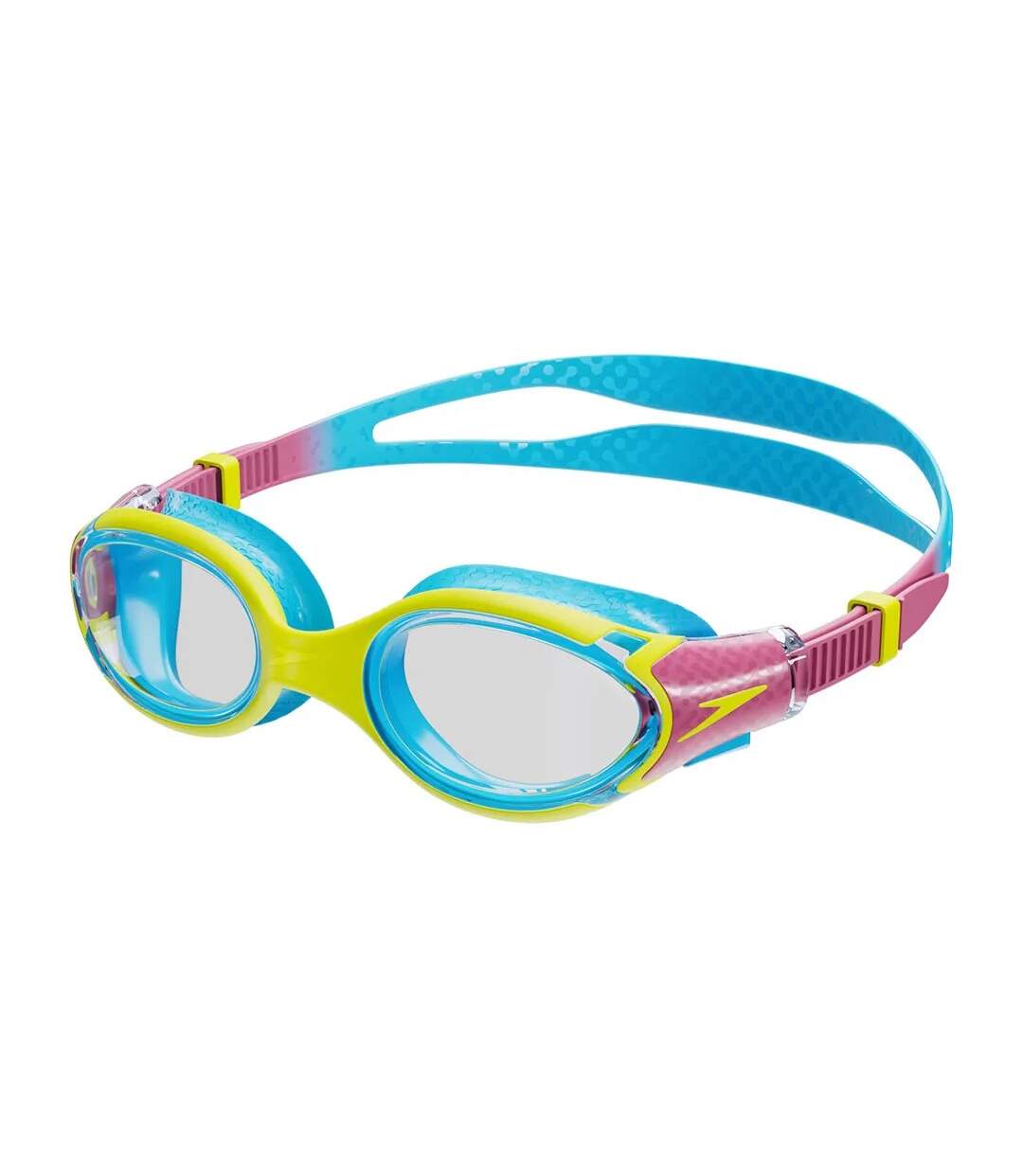 Lunettes De Natation Biofuse 2.0 Enfant Jaune Rose Speedo-1