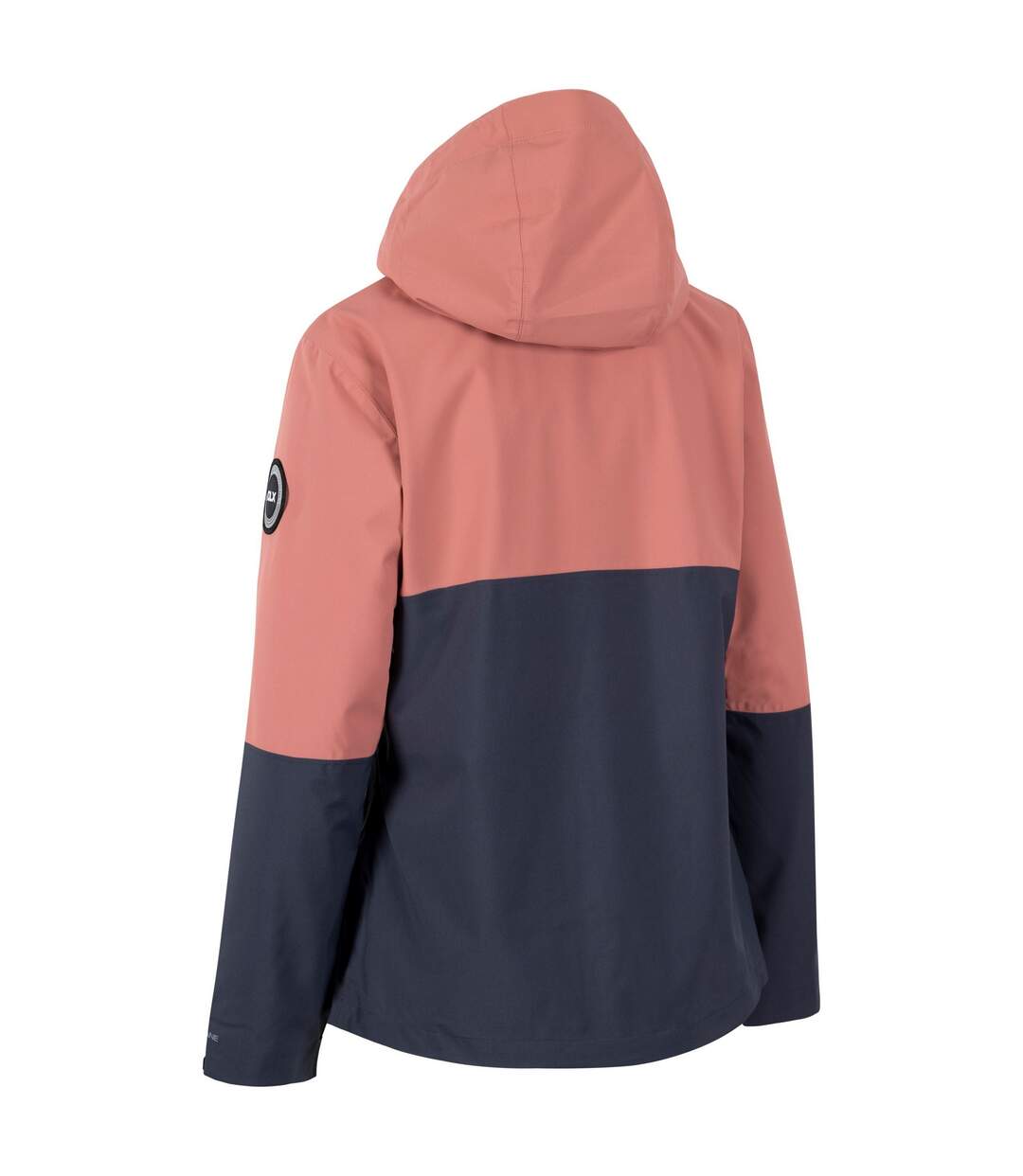 Womens/ladies quincy dlx waterproof jacket dusky coral Trespass-2