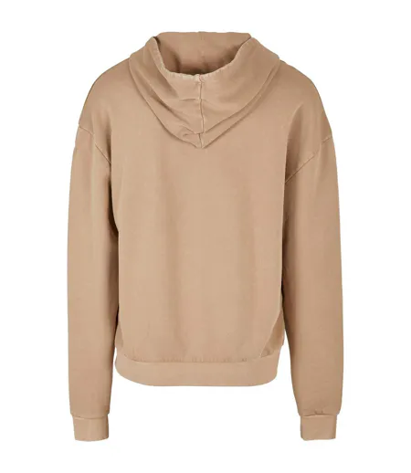 Sweat À Capuche Adulte Beige Build Your Brand