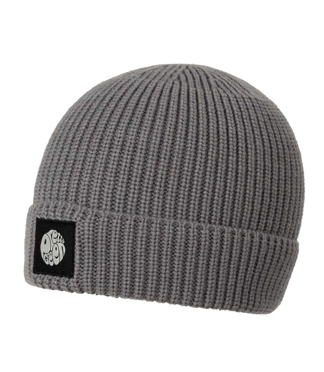 Mens Ribbed Beanie Grey Pretty Green-2