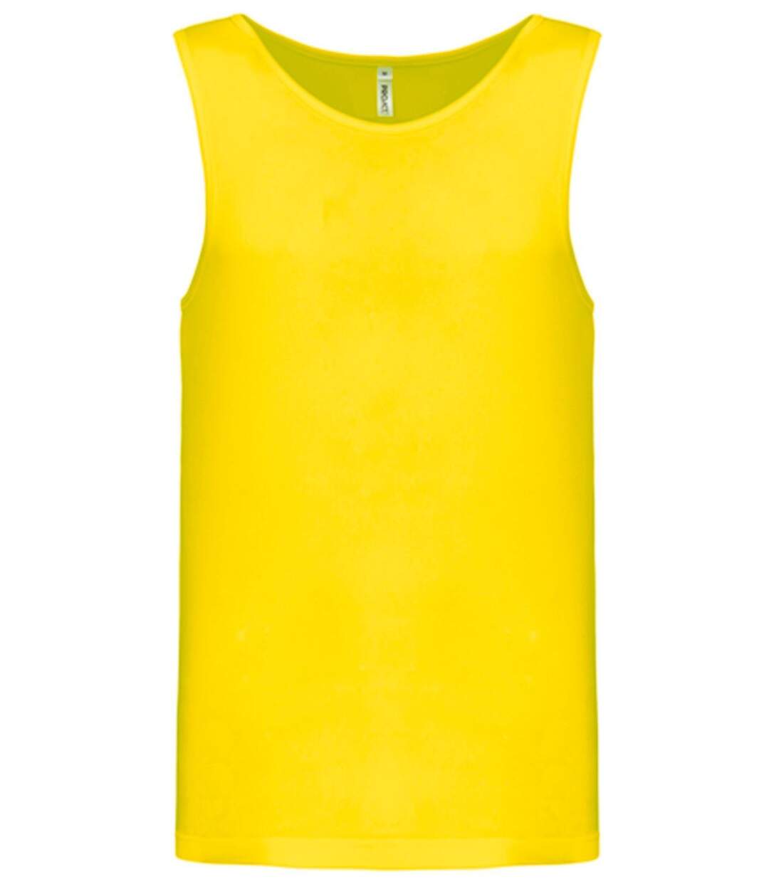 Débardeur de sport - Homme - PA441 - jaune fluo