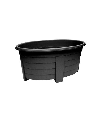 Oval planter one size ebony Grosvenor