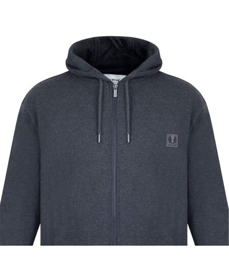 Veste À Capuche Motif/style Logo Homme Charbon Chiné Firetrap