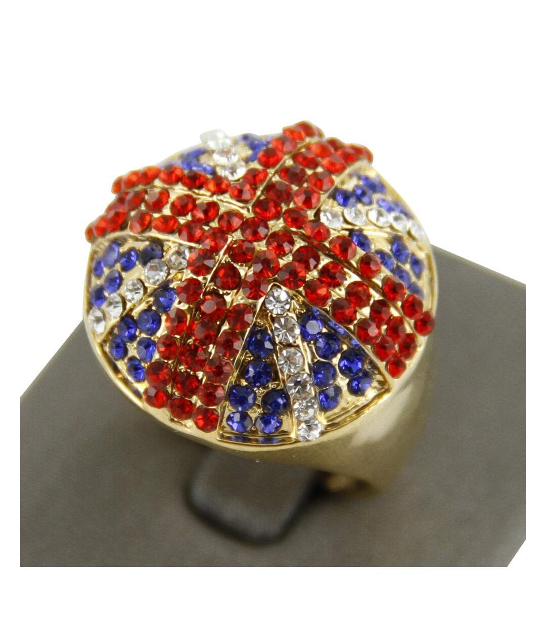 Bague Union Jack Dorée Femme DAPHNEE-1