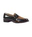 Chaussures Motif/style Verni Titan Femme Noir Lunar-1