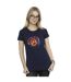 Disney Femme/Les femmes Big Hero 6 Baymax Hiro Angry Manga Cotton T-Shirt (Bleu marine) - UTBI48407-2