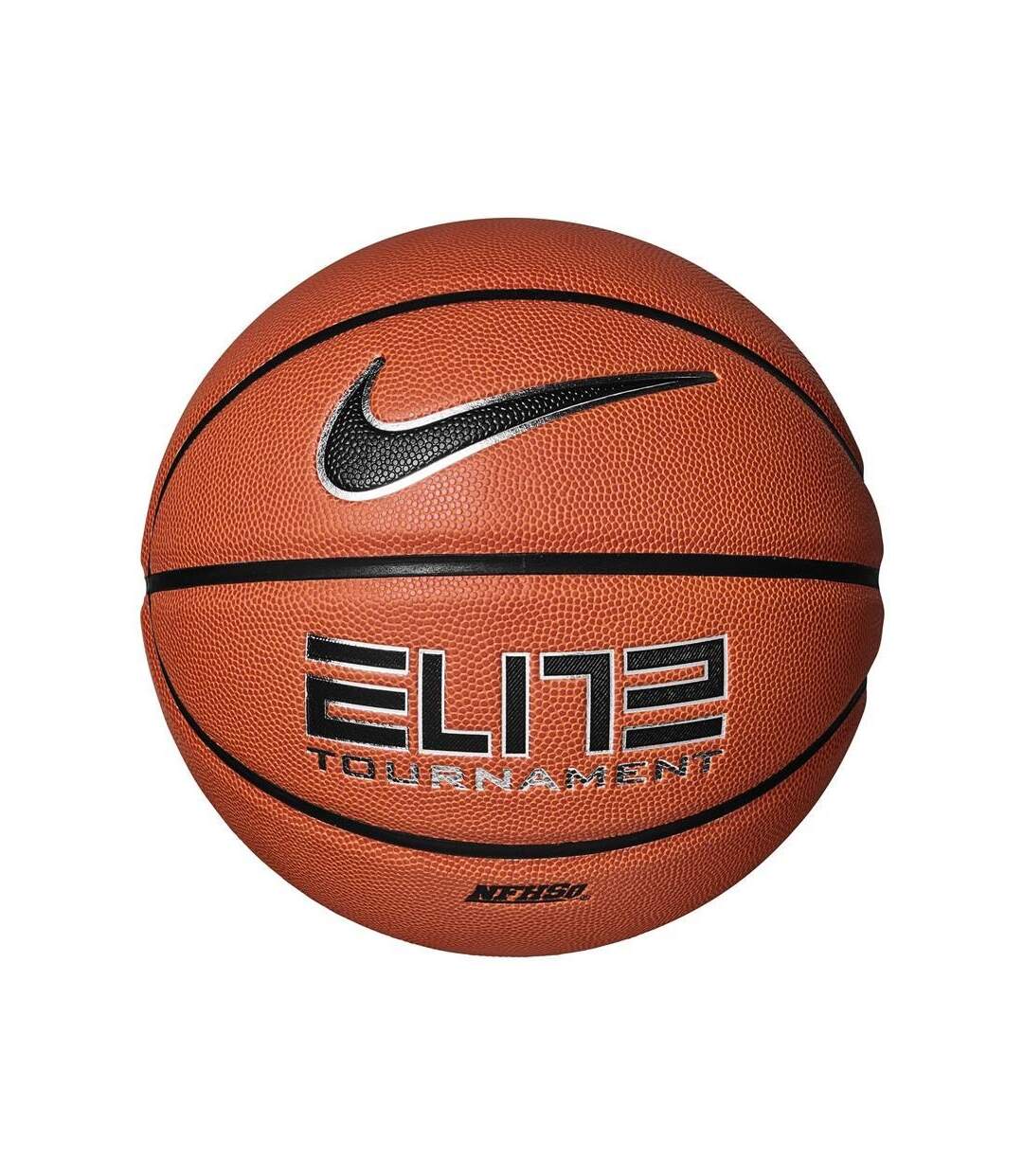 Ballon de basket elite tournament taille 7 ambre / noir Nike-1