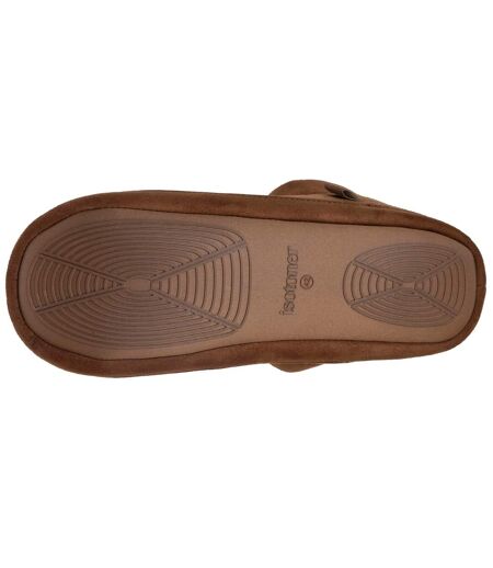 Isotoner Chaussons extra-light Bottillons homme suédine - semelle gomme ultra souple