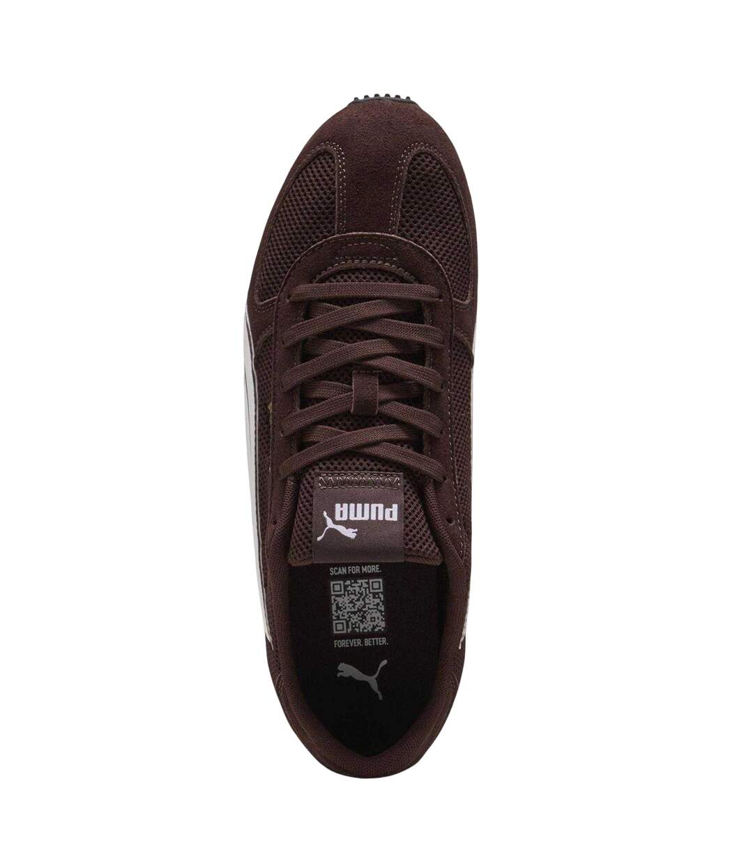 Mens Track Suede Trainers Brown Puma-3