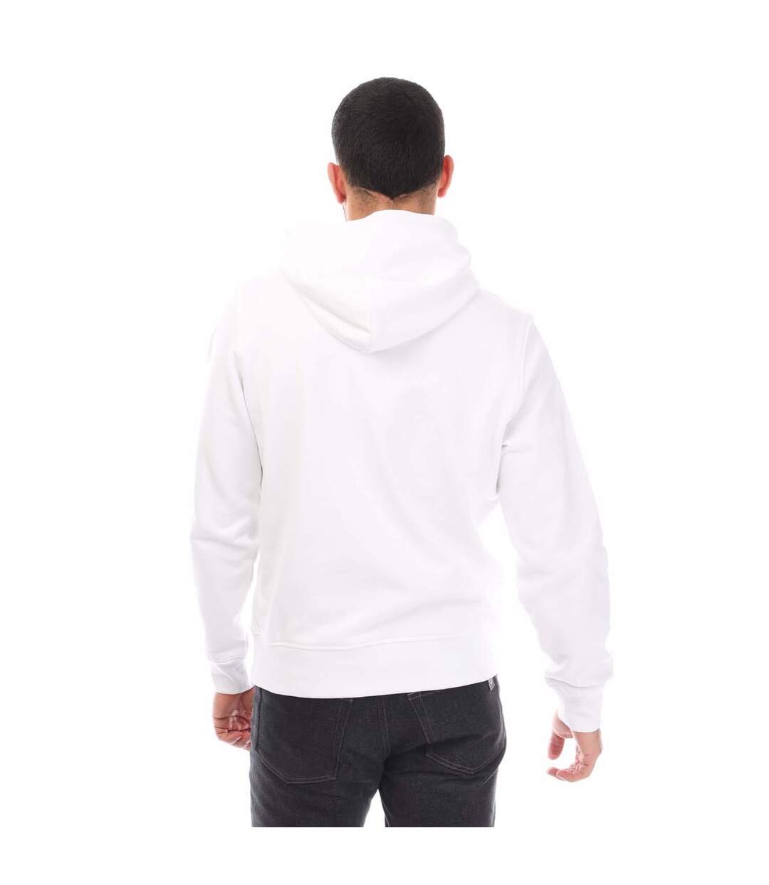 Mens S-ginn 1-b Hoodie White Diesel-3