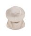 Bearing Chapeau Style Bob Protège-nuque Adulte Unisexe Beige Trespass-2