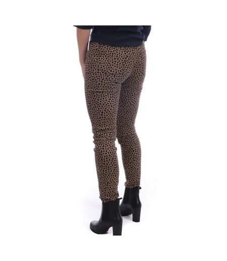 Pantalon léopard femme LACOSTE HF9006