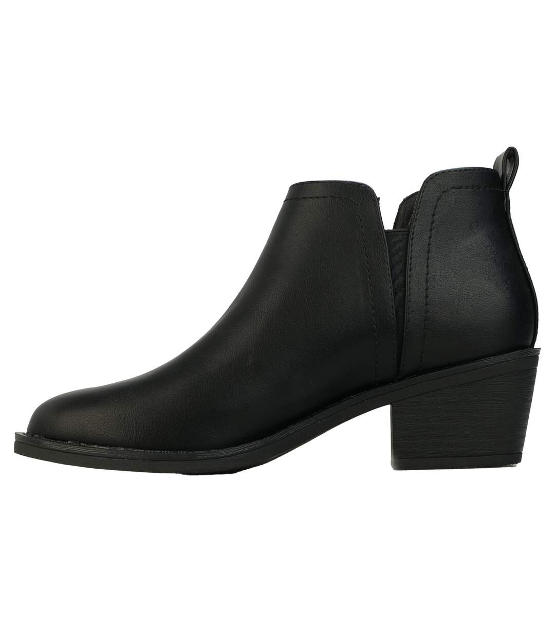 Womens/ladies York Ankle Boots Black Rocket Dog-3