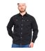 Duke Mens Western Style Denim Shirt (Black) - UTDC101-3
