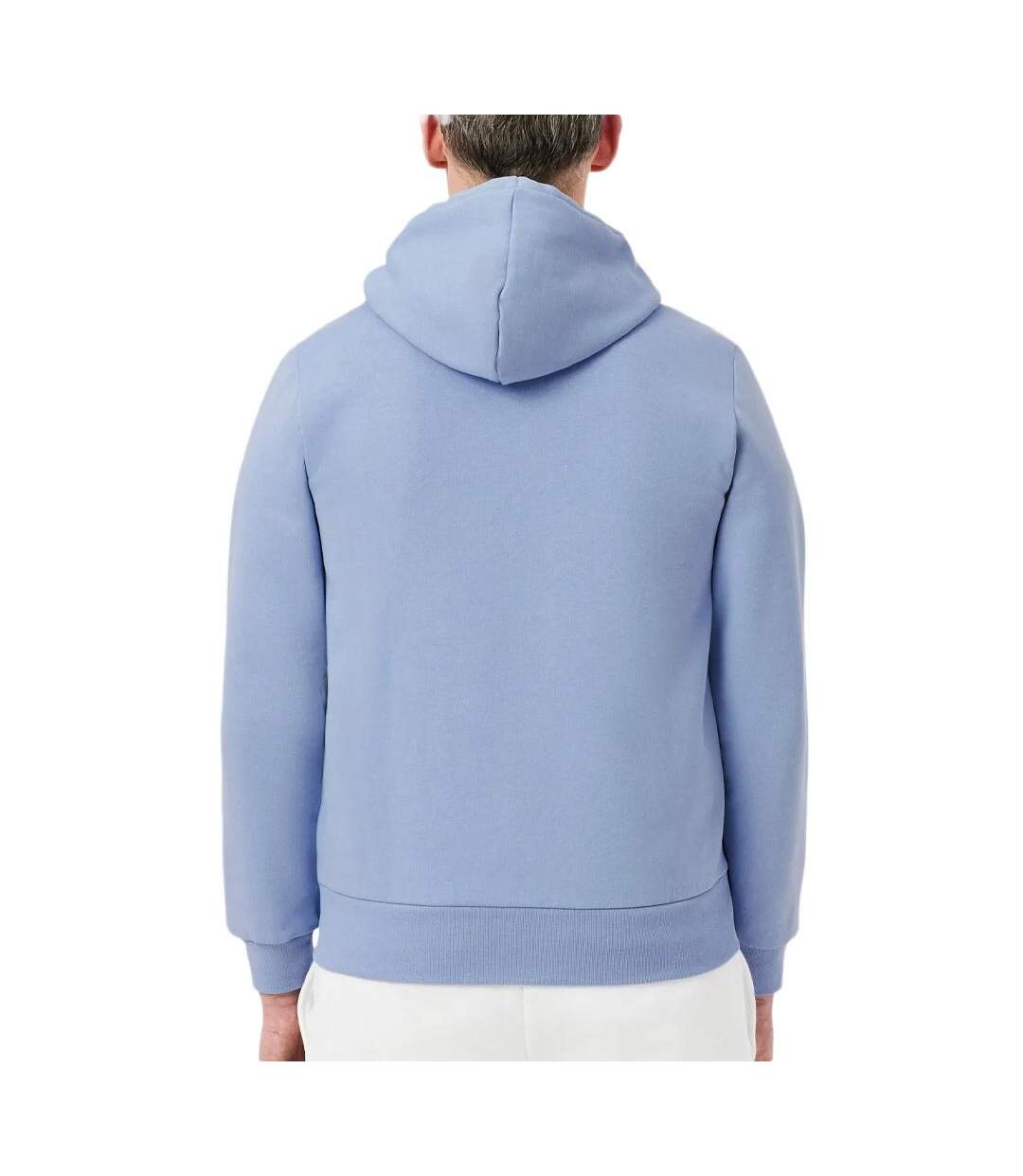 Sweat zippé bleu homme lacoste zipped-2