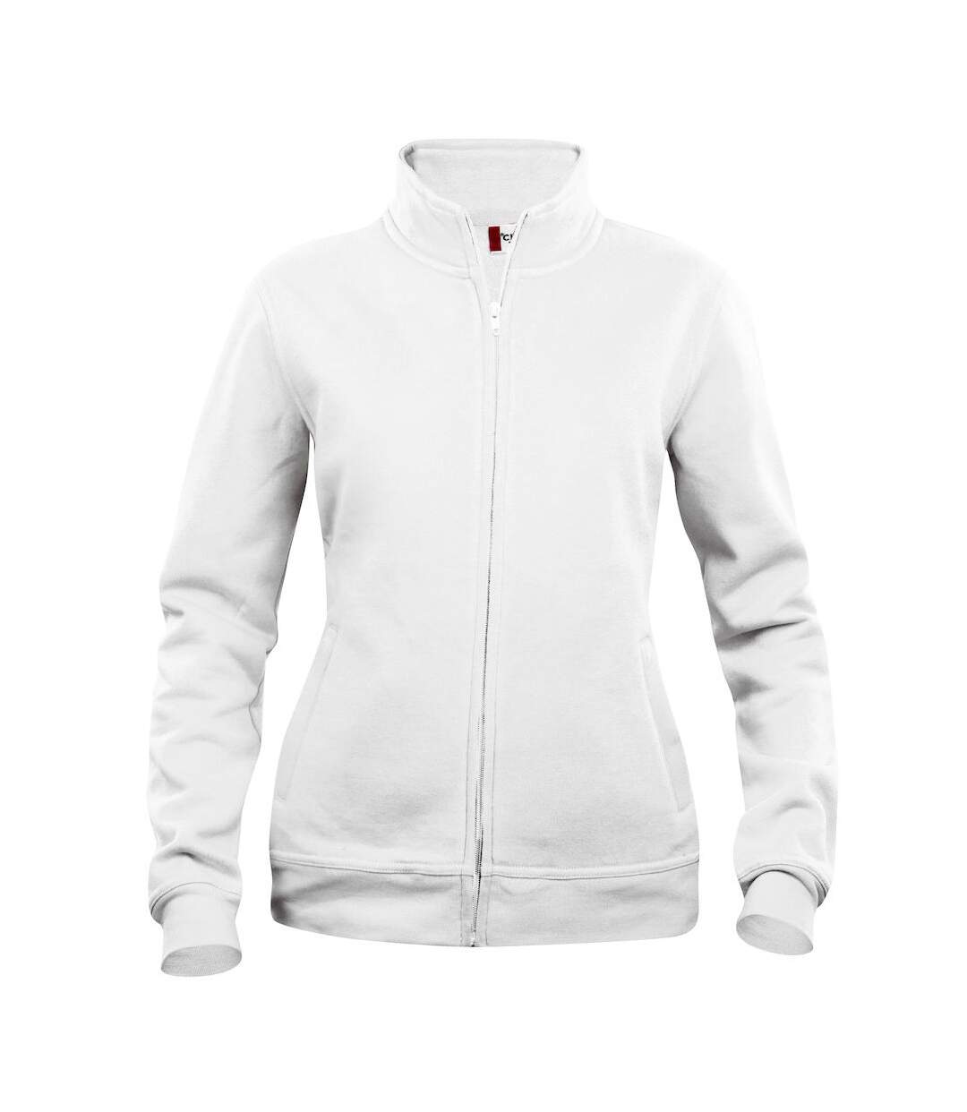 Veste basic femme blanc Clique-1