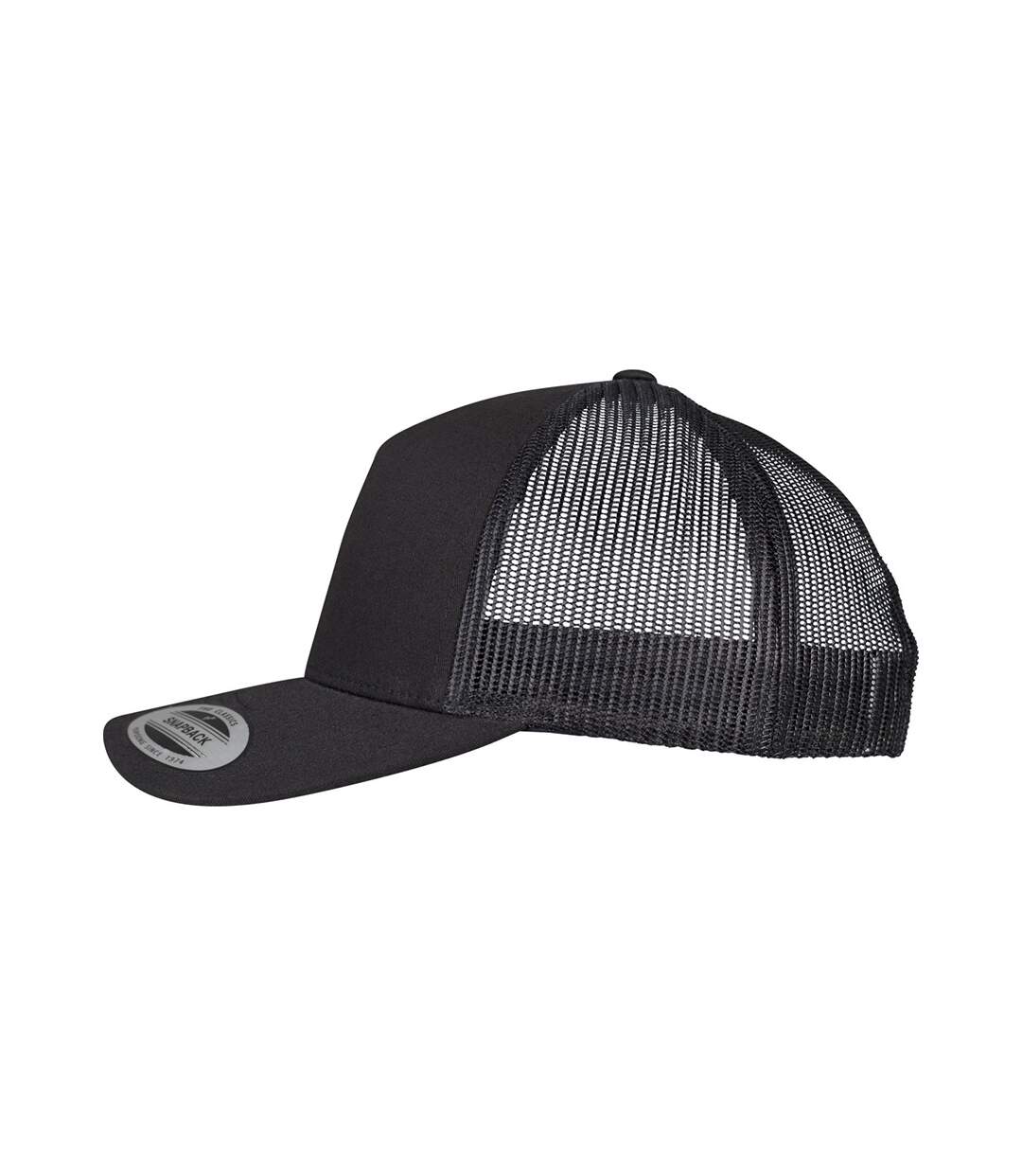 Casquette trucker noir Flexfit-3