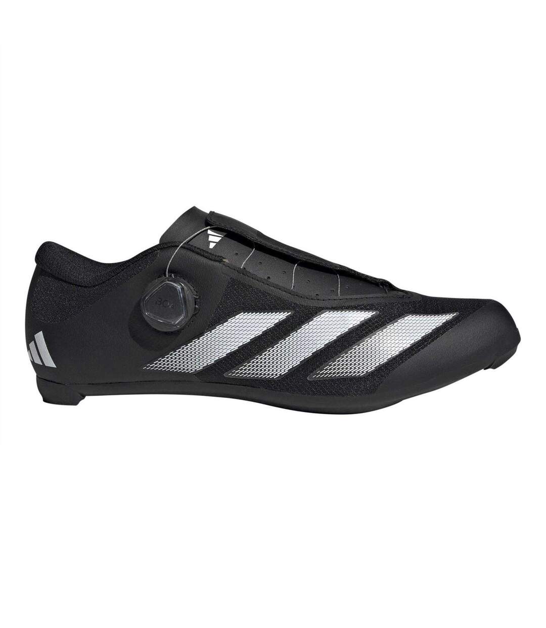Mens Tempo 3 Stripes Boa Lacing System Cycling Shoes Core Black Adidas-1