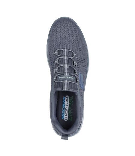 Mens summits trainers charcoal Skechers