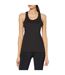 Stedman Womens/Ladies Active Poly Sports Vest (Black Opal)