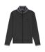 Mens Embroidered Logo Regular Long-sleeved Track Jacket Dark Grey Boss-2