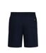 Mens cotton linen shorts dark navy Lyle & Scott