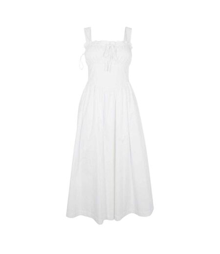 Robe Mi-longue Femme Blanc Jack Wills