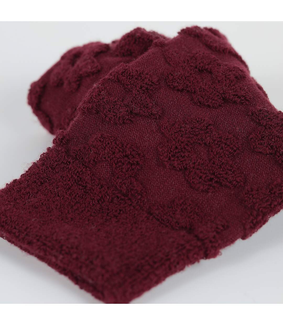 Chaussettes mi-haute coton bouclette Mode-3