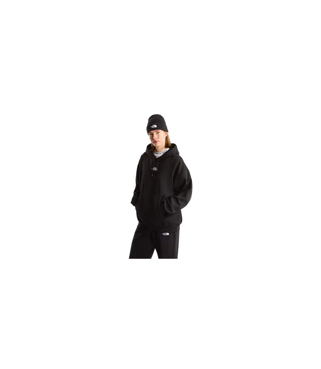 Sweat À Capuche Essential Adulte Noir The North Face-1