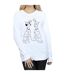 Disney Sweat-shirt Femme/Les femmes 101 Dalmatians Family (Blanc) - UTBI12313-3