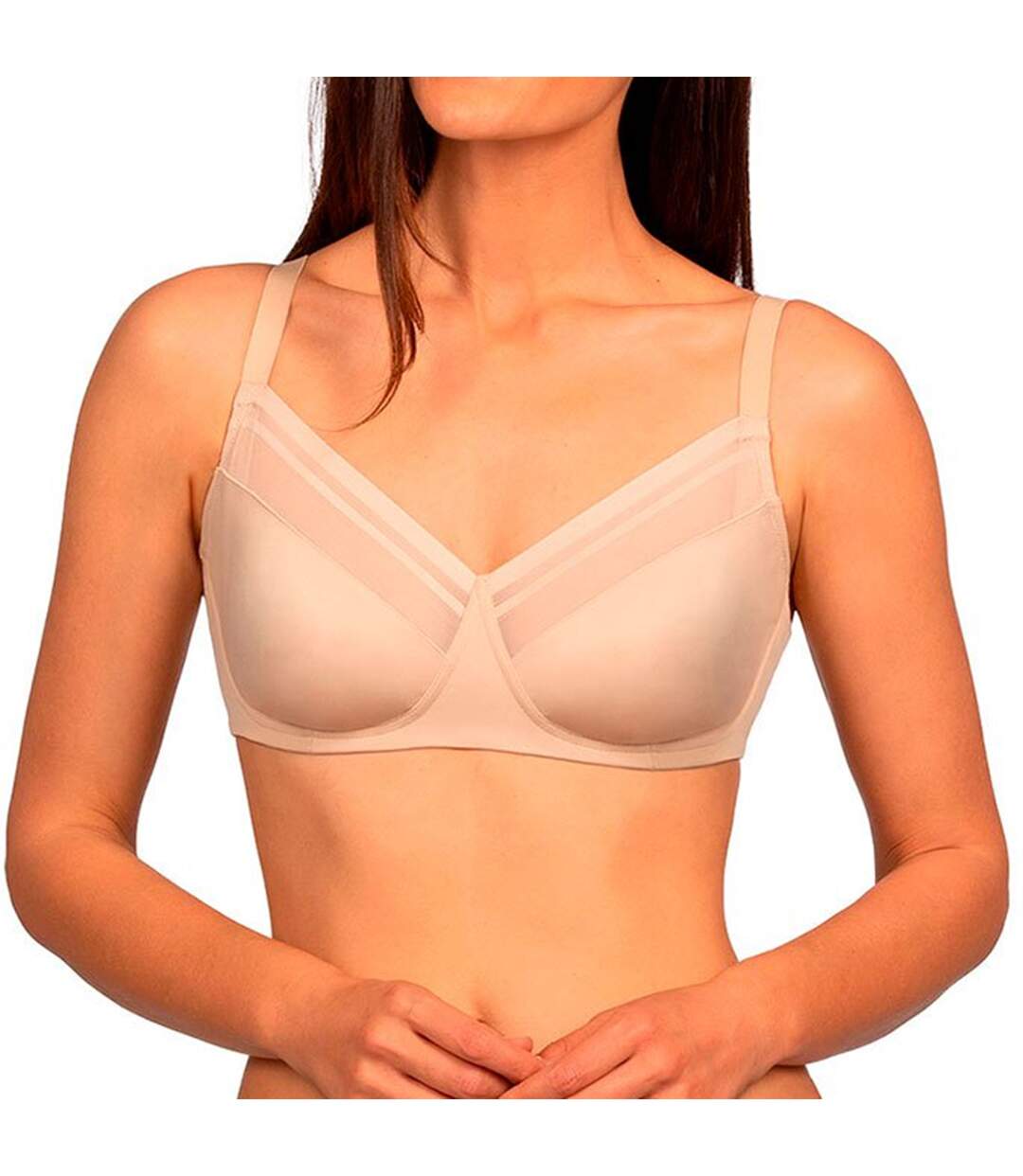 New Fit wireless microfiber bra APP05X8 for women, comfortable and discreet design for women's everyday life-1