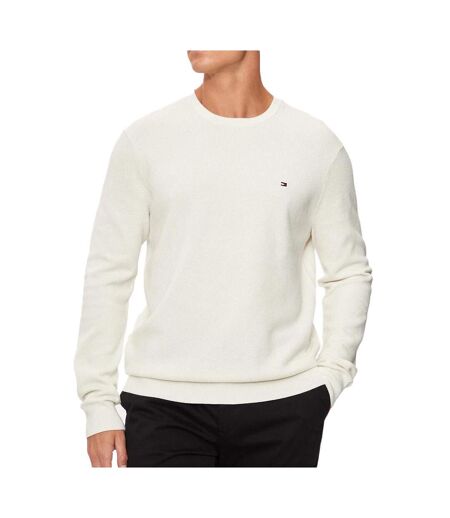 Sweat Ivoire Homme Tommy Hilfiger Structure - L