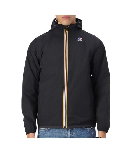 Veste coupe vent noir mixte k-way le vrai 4.0 claude