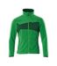 Mens Accelerate Fleece Jacket Grass Green Green Mascot-1