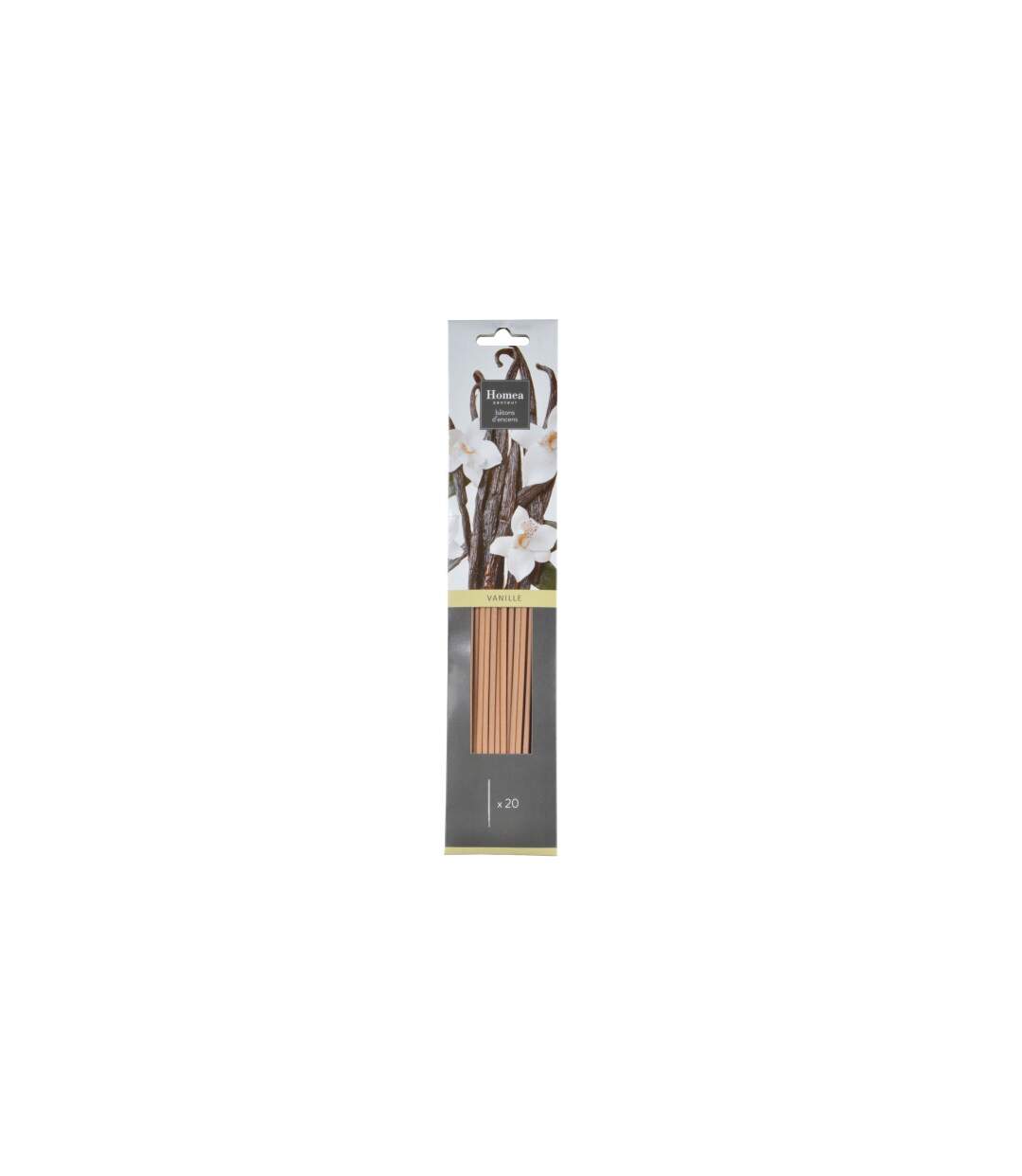Lot de 20 Bâtons d'Encens Essentiel II 25cm Vanille-2