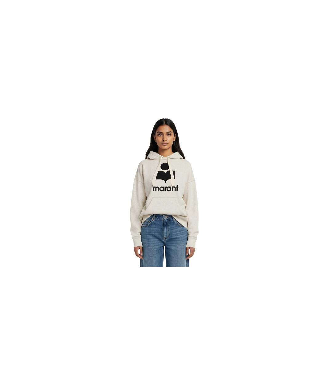 Womens/ladies Mansel Hoodie Ecru Marant Etoile-1