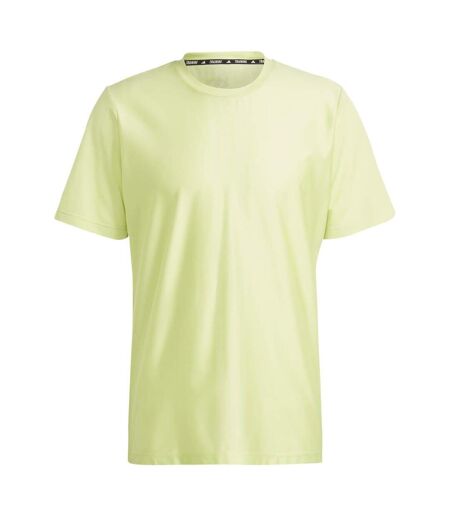 T-shirt Entraînement Hiit Homme Citron Vert Adidas