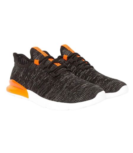 Baskets smitlay mve homme noir / orange Crosshatch