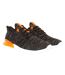 Baskets smitlay mve homme noir / orange Crosshatch-1