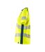 T-shirt Accelerate Safe Femme Jaune Fluo Bleu Pétrole Mascot-2