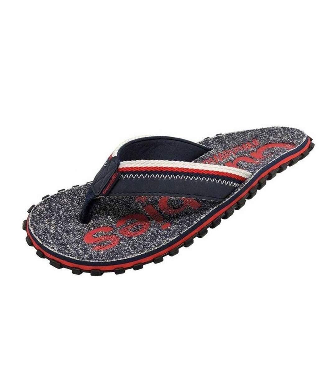 Tongs Cairns Homme Rouge Gumbies-1