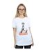Disney Femmes/Les femmes The Muppets Beaker Terrified Coton Boyfriend T-Shirt (Blanc) - UTBI41200-2